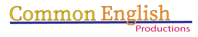 Common English Productions logo